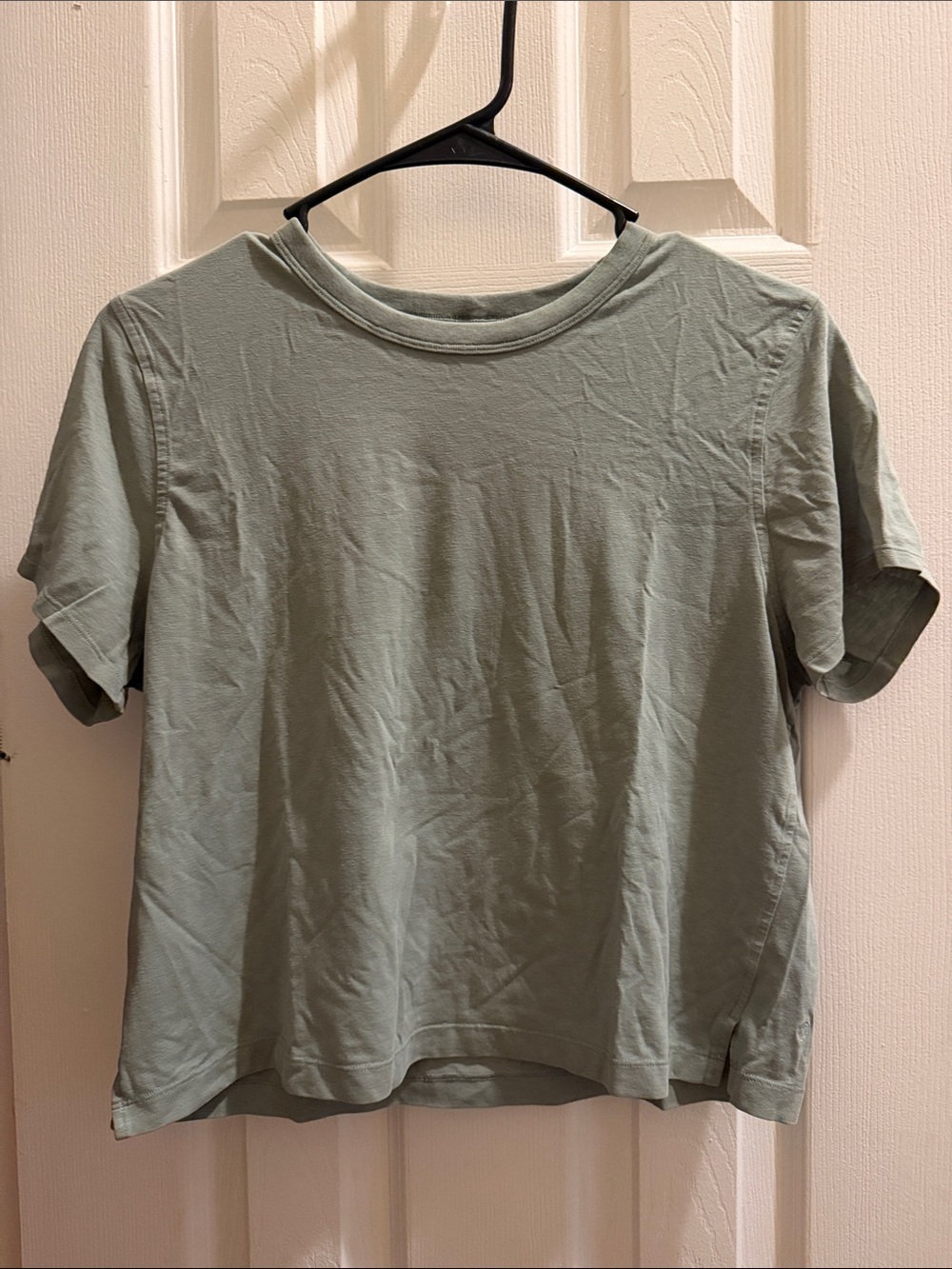 lululemon athletica Sage Green Short Sleeve Crew Tee